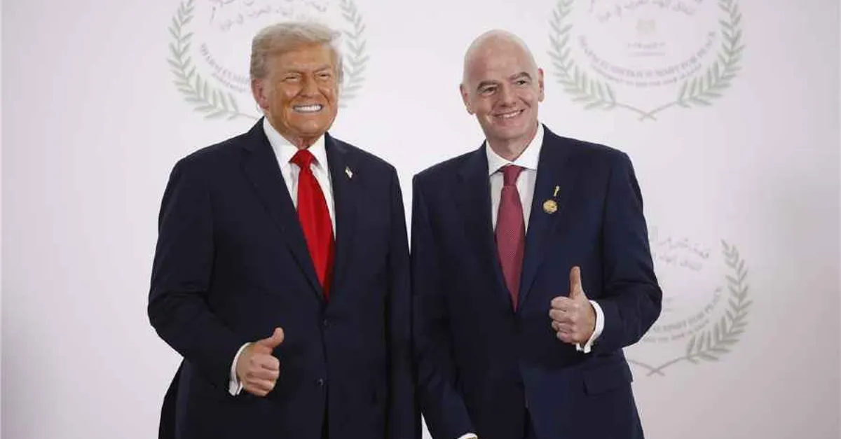 <strong>إنفانتينو وترامب</strong>