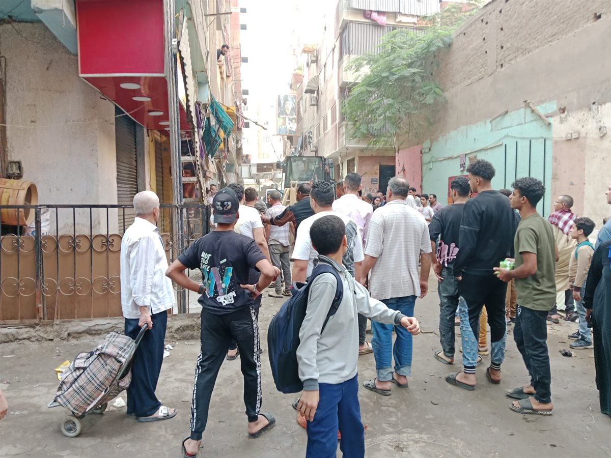 تفاصيل حريق شبرا الخيمة