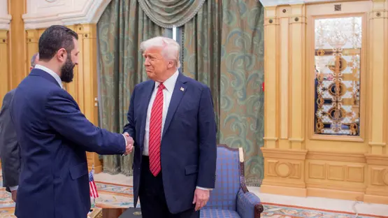 ترامب وأحمد الشرع