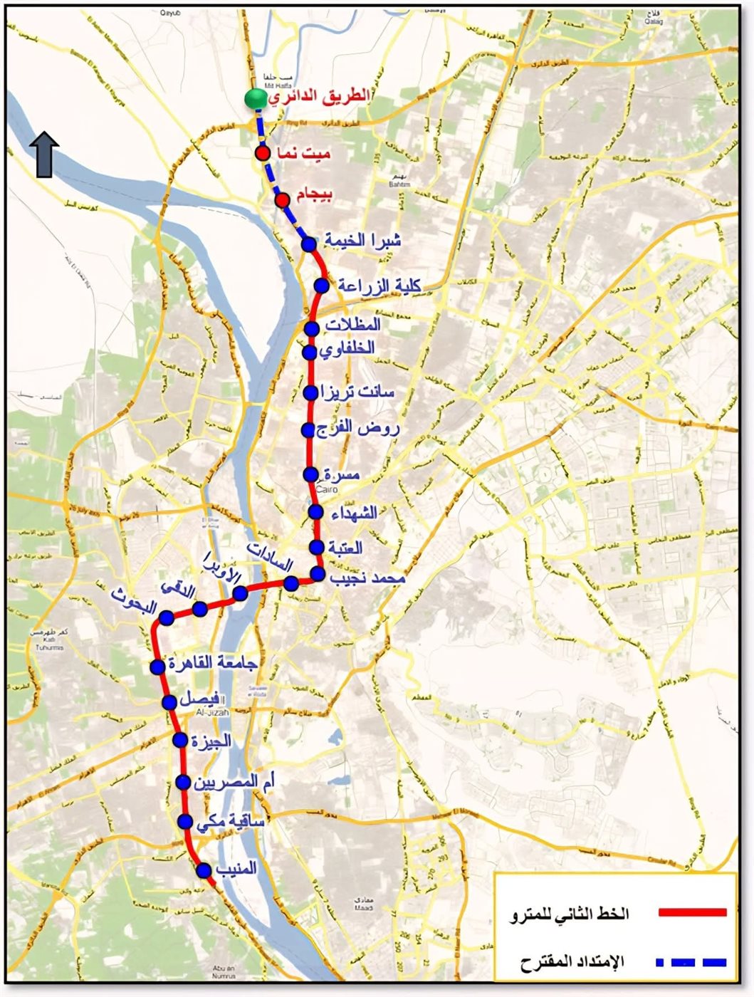 خريطة الدراسة