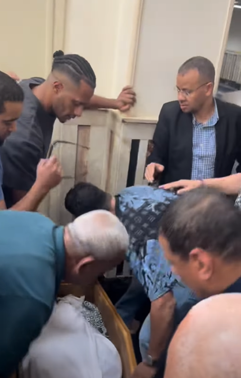 جنازة والد الفنان محمد رمضان