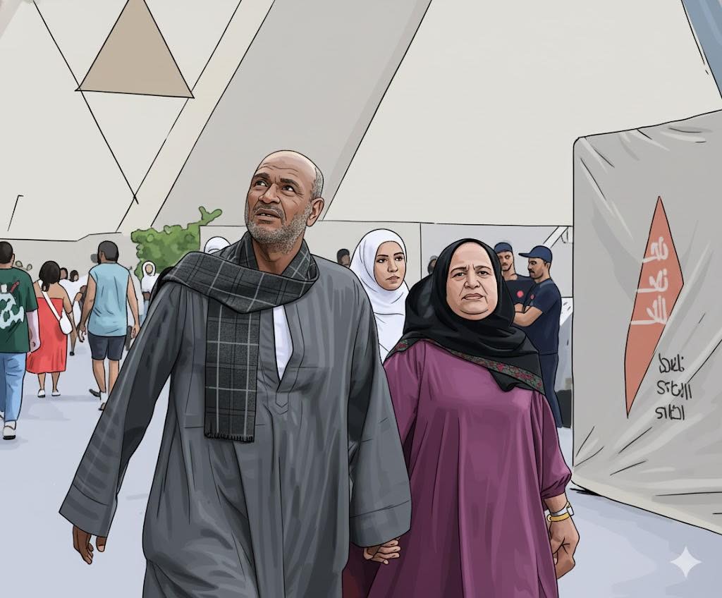 الصورة التى تصدرت مواقع التواصل الاجتماعي وانتقدتها الإعلامية سمر فوده