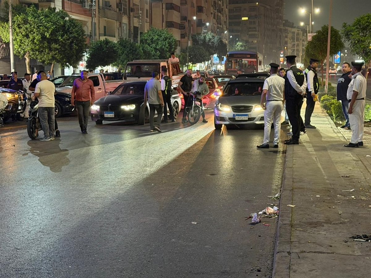 تواجد أمني مكثف بمدينة نصر لملاحقة الخارجين عن القانون