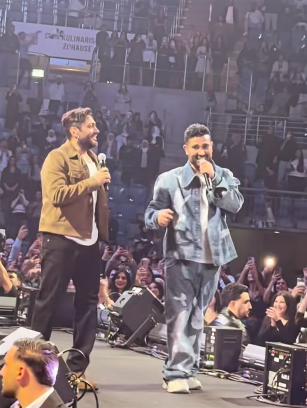 حفل تامر حسني وأحمد سعد في ألمانيا