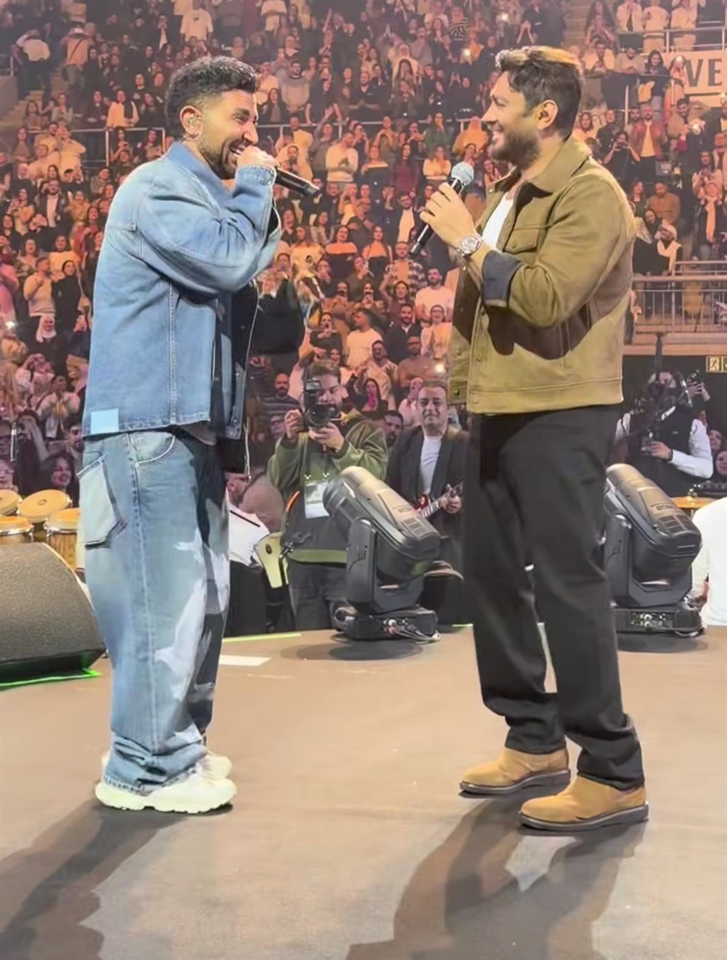 حفل تامر حسني وأحمد سعد في ألمانيا