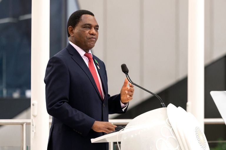 <strong>رئيس زامبيا</strong>