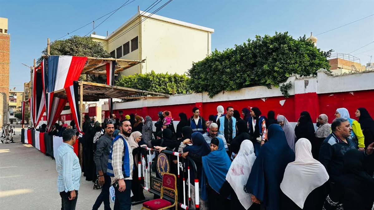 بدء فتح اللجان وإنطلاق عملية التصويت فى اليوم الأول لأنتخابات مجلس النواب ٢٠٢٥ بالفيوم