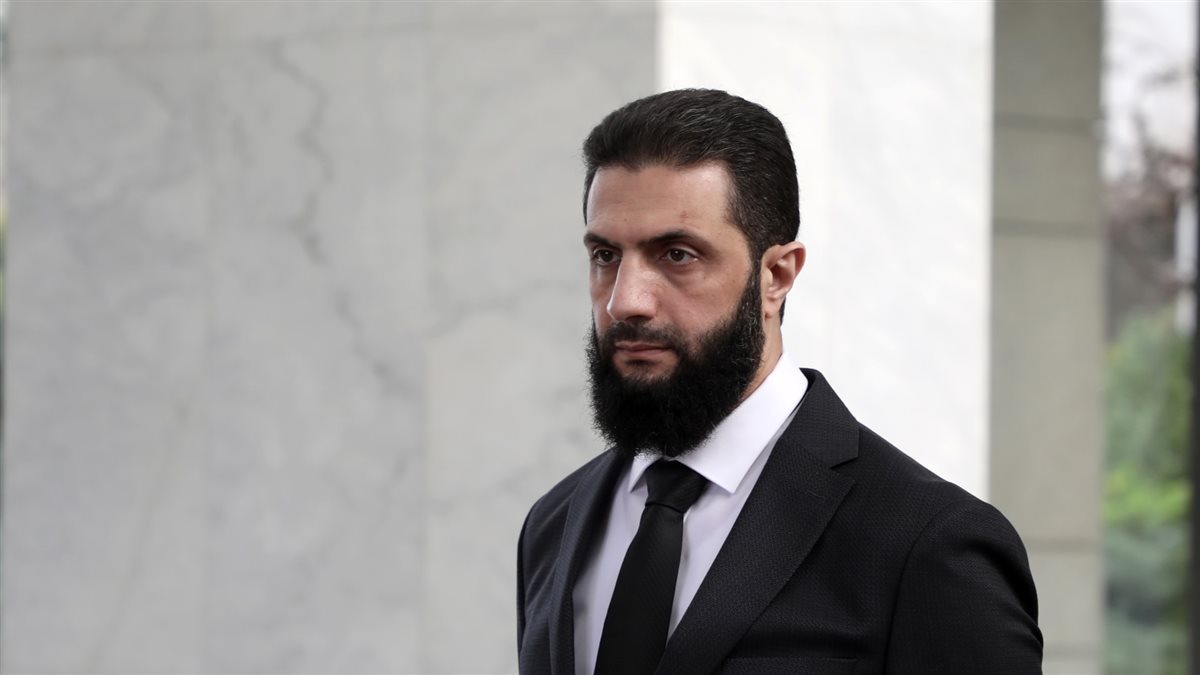 <strong>الرئيس السوري أحمد الشرع</strong>