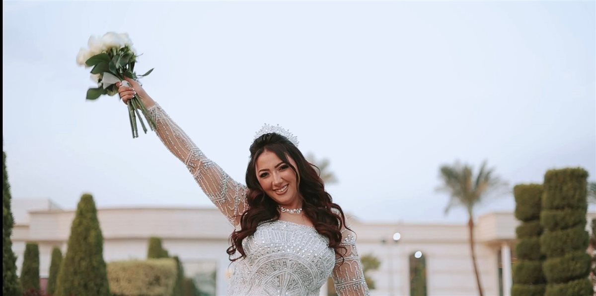 حفل زفاف آية عبد الله والمخرج محمد العمروسي