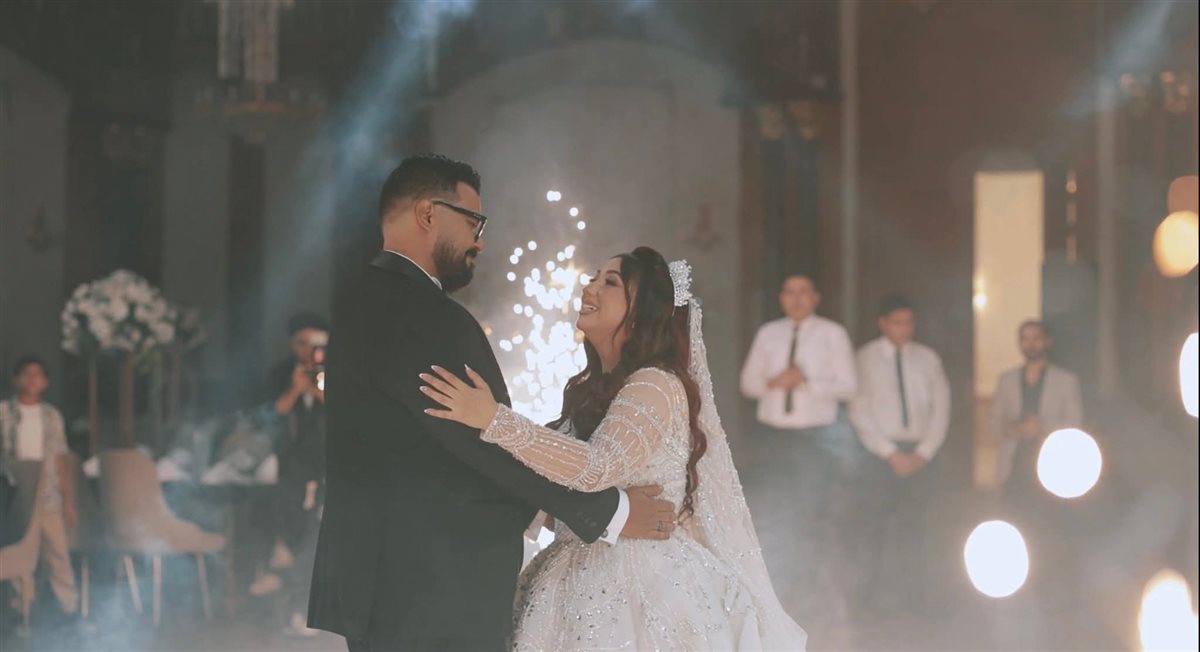 حفل زفاف آية عبد الله والمخرج محمد العمروسي