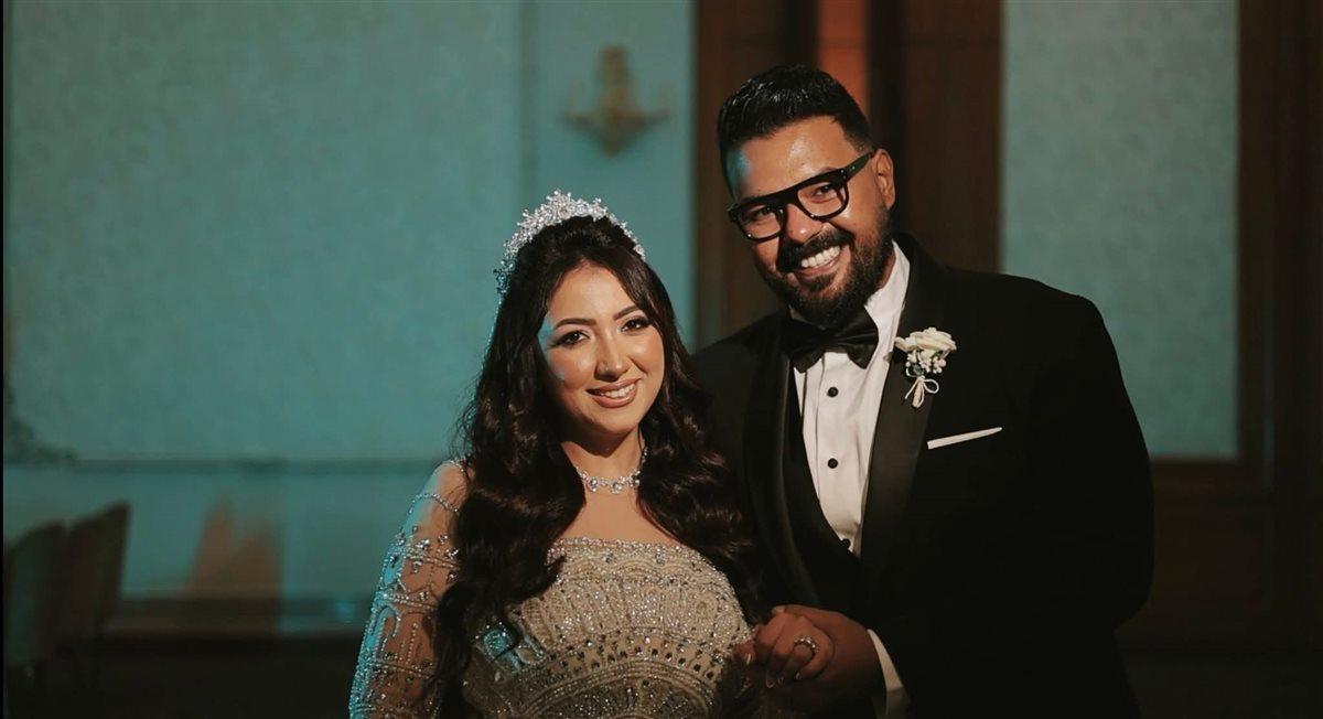 حفل زفاف آية عبد الله والمخرج محمد العمروسي
