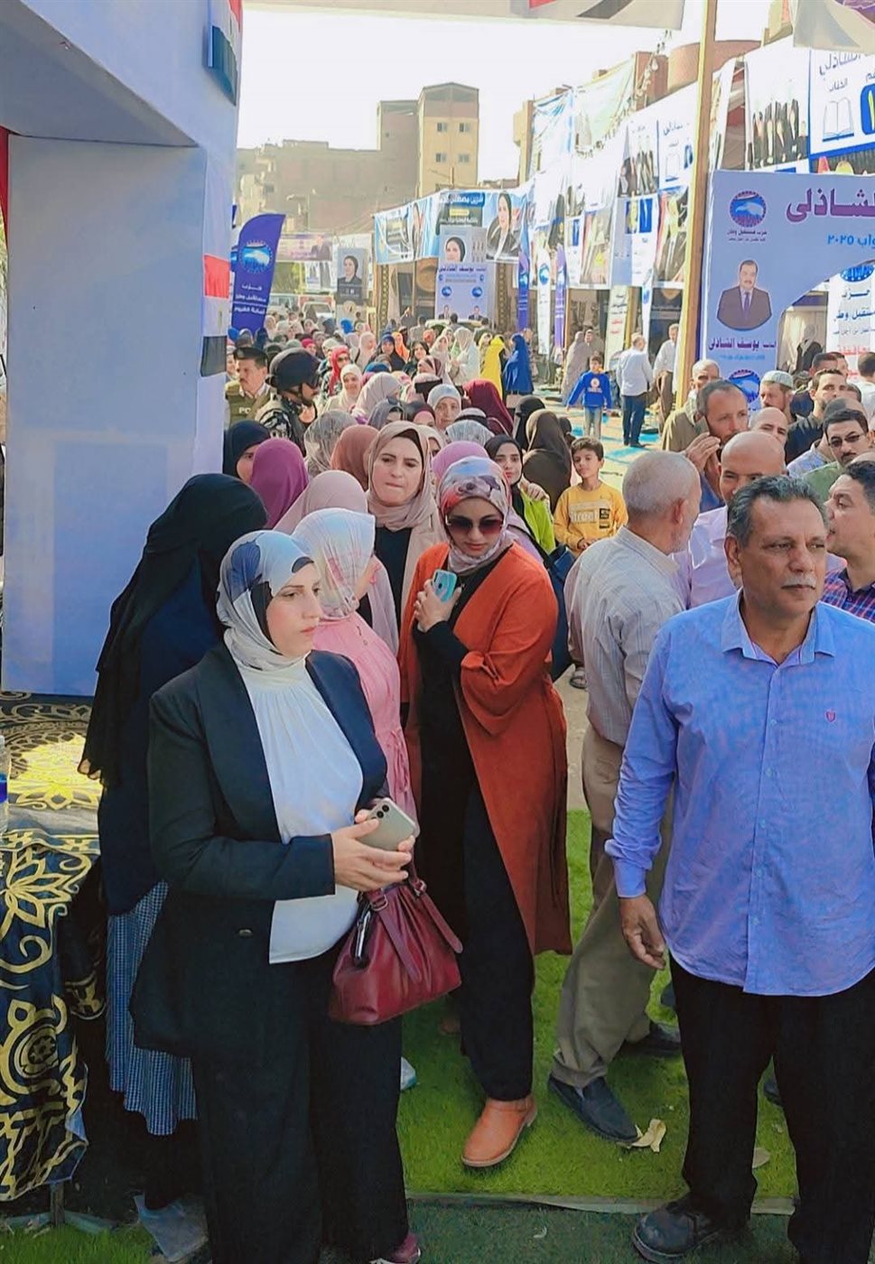 إدارة ابشواي التعليمية بالفيوم تحشد العاملين بها أمام اللجان