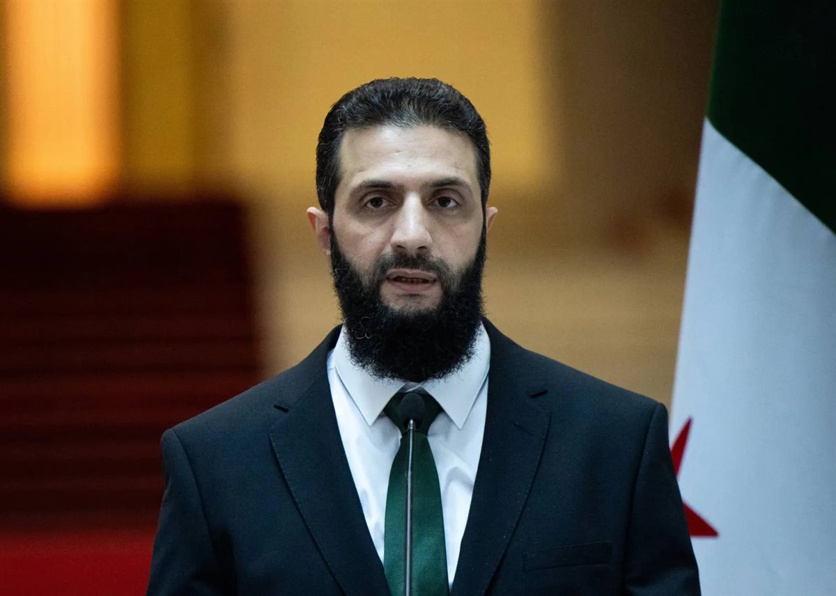 <strong>الرئيس السوري أحمد الشرع</strong>