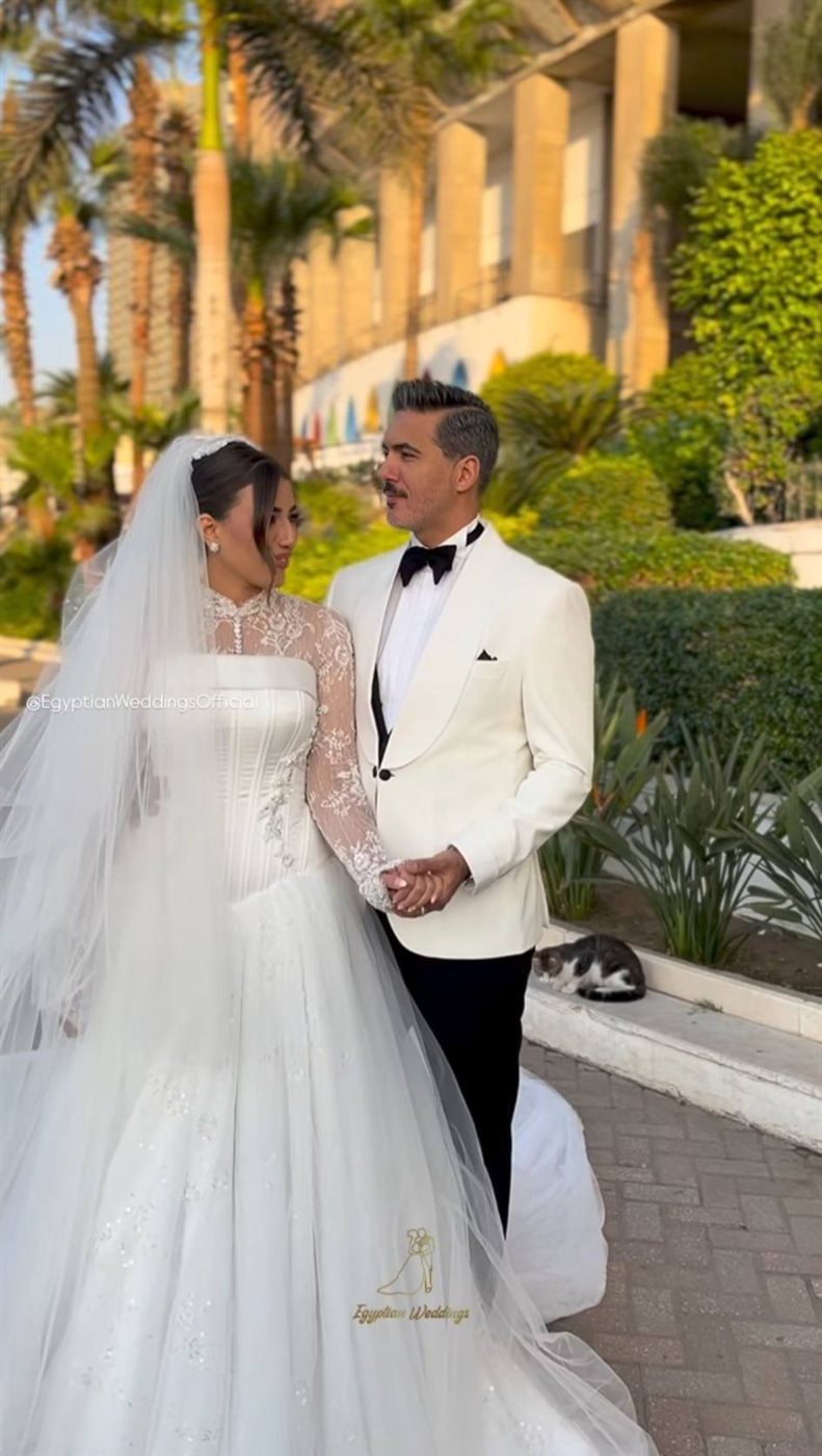 حفل زفاف هايدي موسى ومحمد غنيم