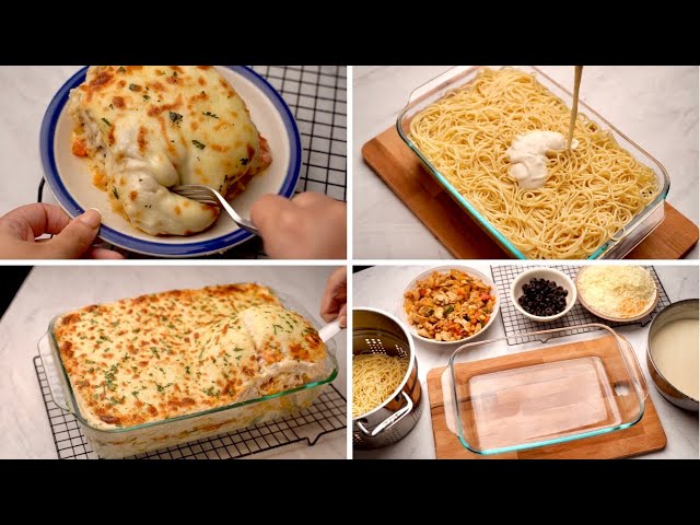 طريقة عمل المكرونة النجرسكو بالفراخ