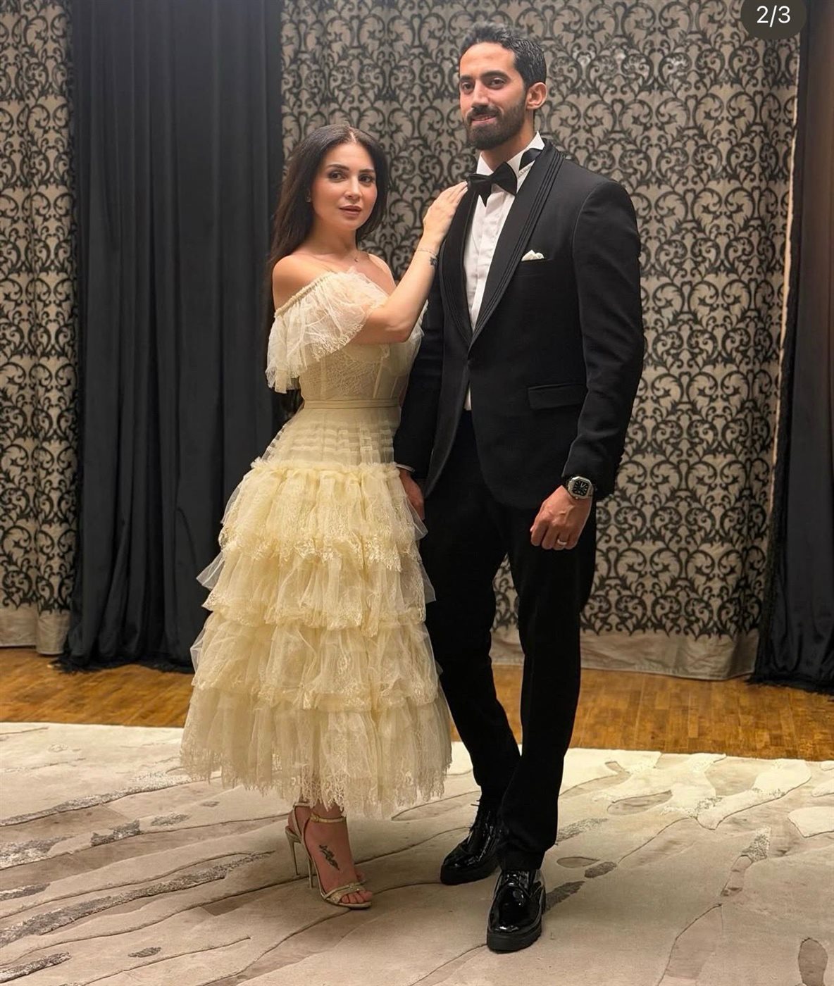 زواج مي عز الدين