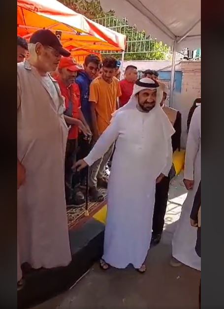 رئيس البرلمان العربي خلال جولته