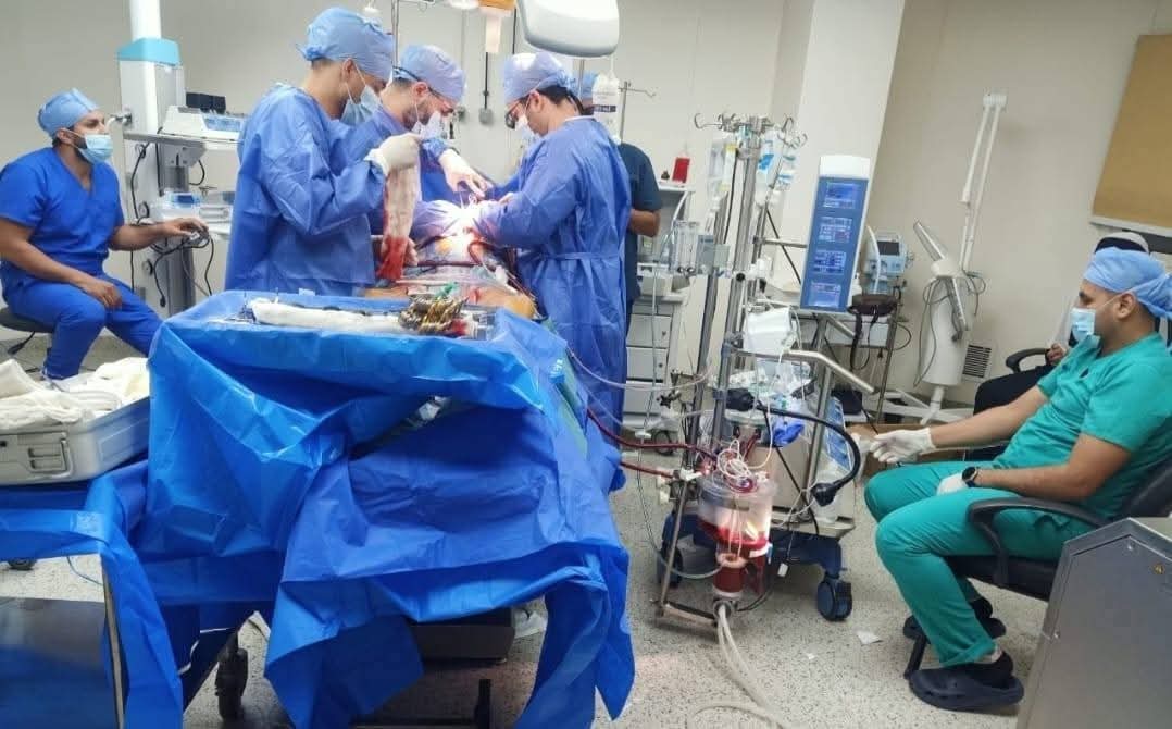 استئصال ورم بجراحة نادرة لأول مرة بمستشفي طامية المركزي بالفيوم