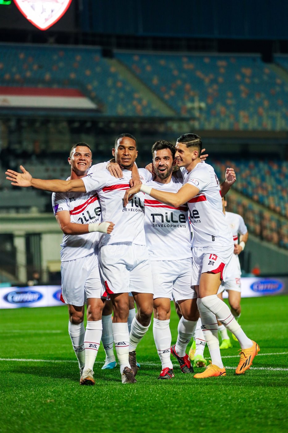 سيف الدين الجزيري يحتفل بإحدى أهدافه