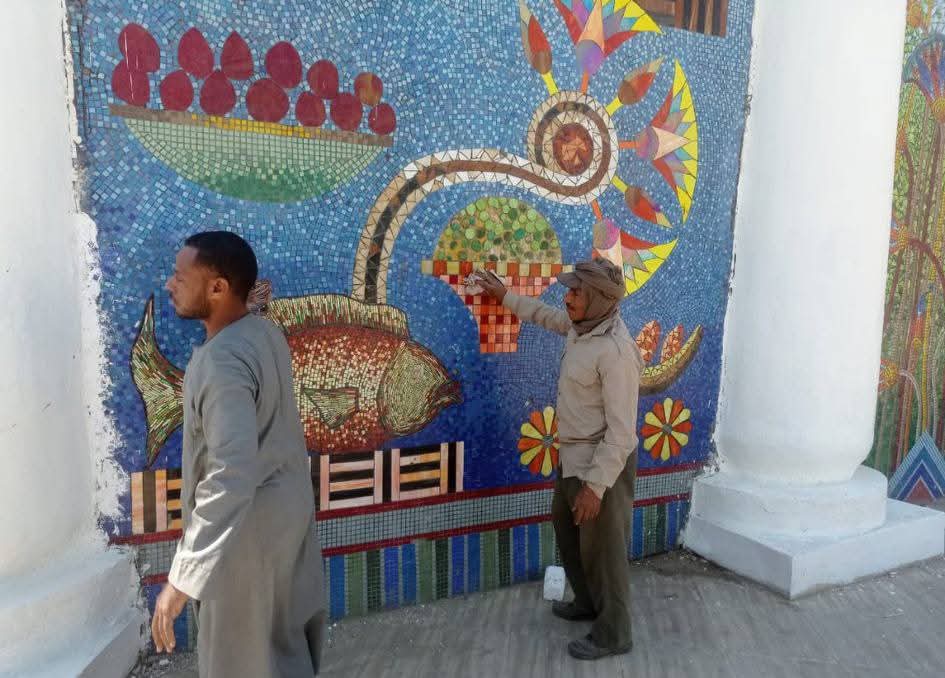 جدارية كوبري دندره