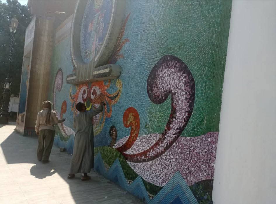 جدارية كوبري دندره