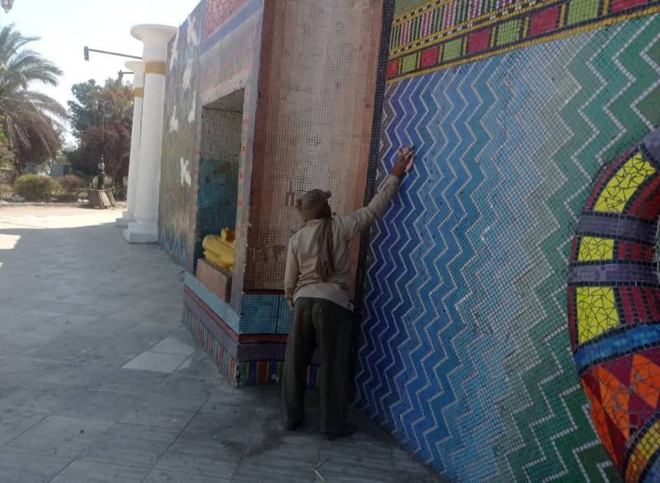 جدارية كوبري دندره
