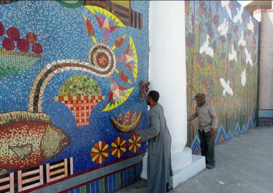 جدارية كوبري دندره