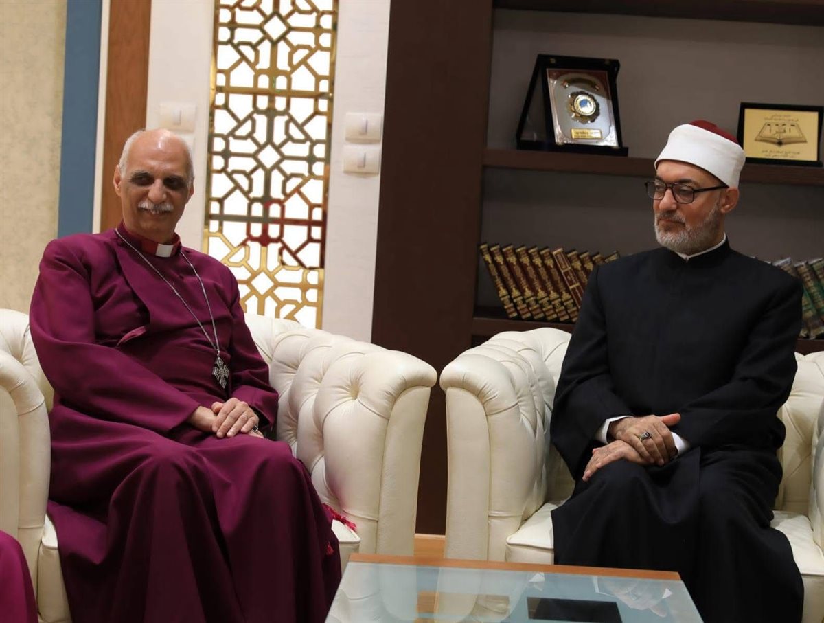 مفتي الجمهورية ومدير المركز المسيحي