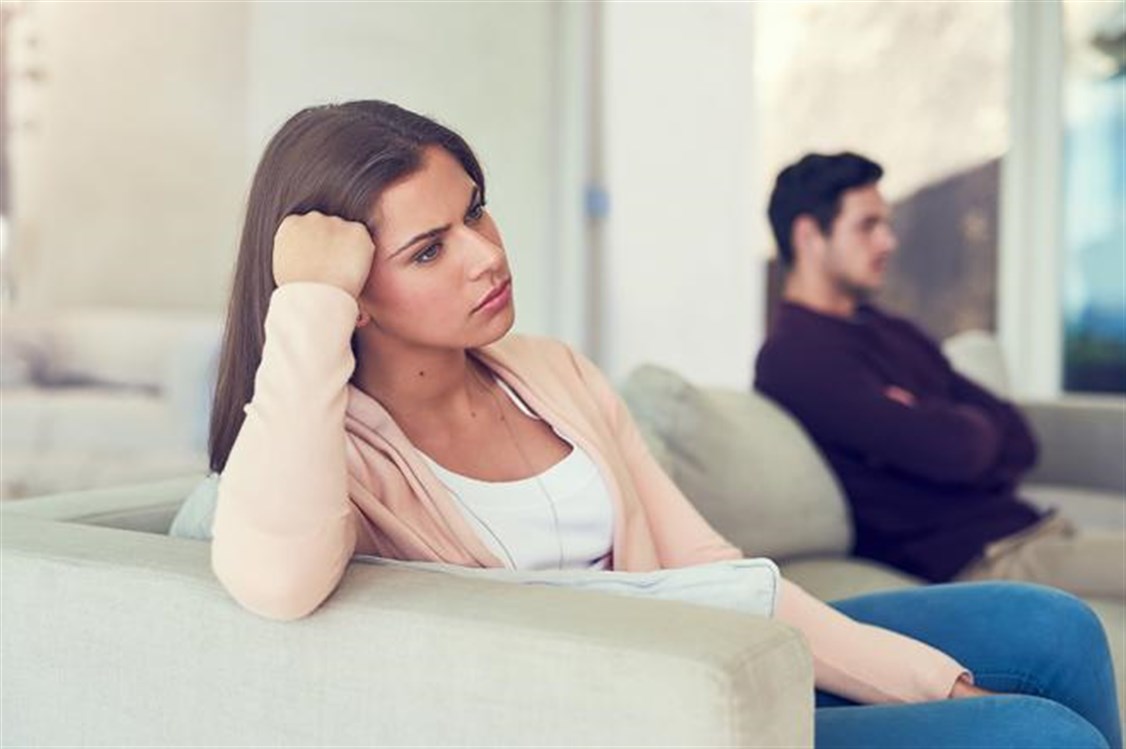 مشاعر التعاسة الزوجية