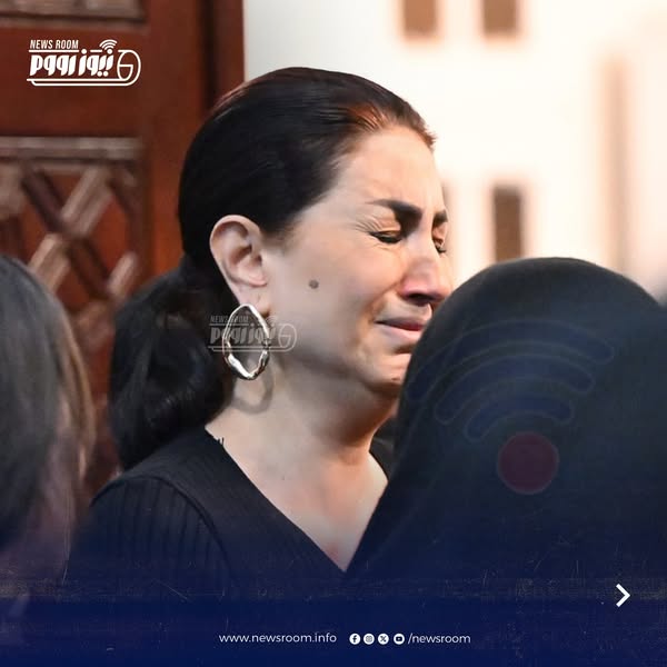 عزاء الفنانة هند محمد علي زوجة نضال الشافعي داخل المجمع الإسلامي في الشيخ زايد