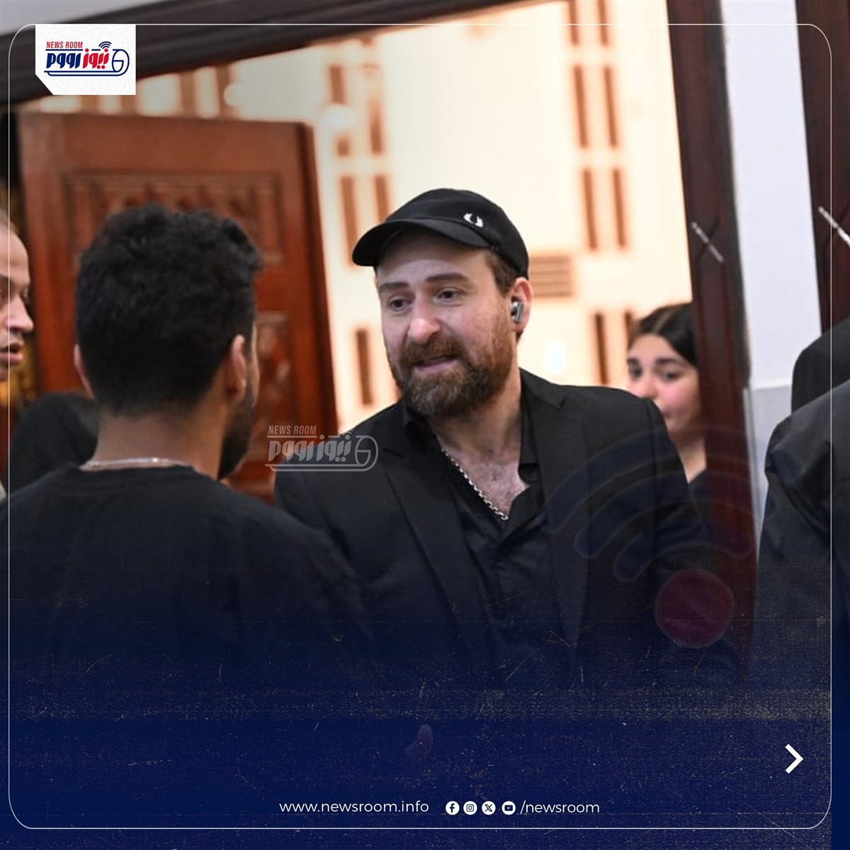 عزاء الفنانة هند محمد علي زوجة نضال الشافعي داخل المجمع الإسلامي في الشيخ زايد