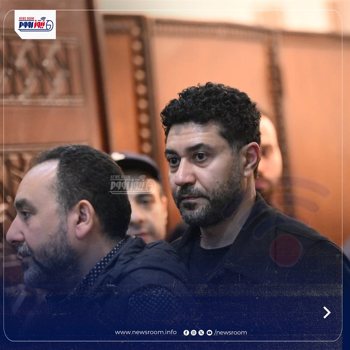 عزاء الفنانة هند محمد علي زوجة نضال الشافعي داخل المجمع الإسلامي في الشيخ زايد