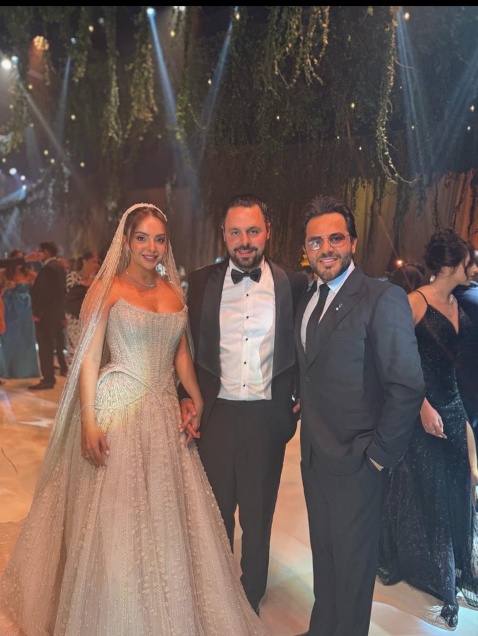 حفل زفاف حاتم نجل الفنان جورج وسوف