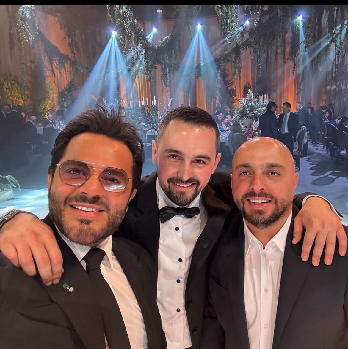 حفل زفاف حاتم نجل الفنان جورج وسوف