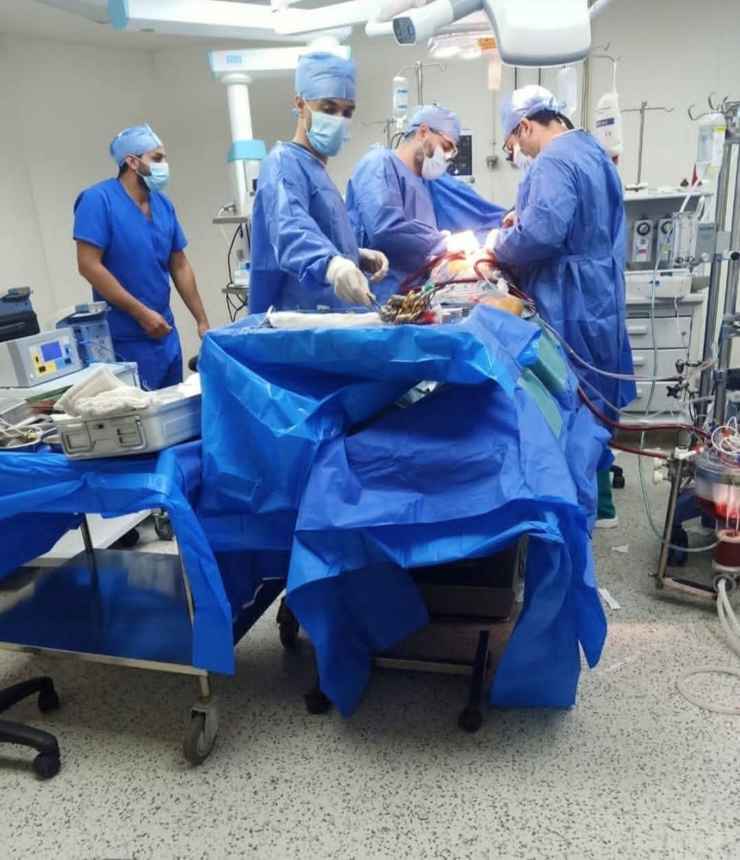 استئصال ورم بجراحة نادرة لأول مرة بمستشفي طامية المركزي بالفيوم