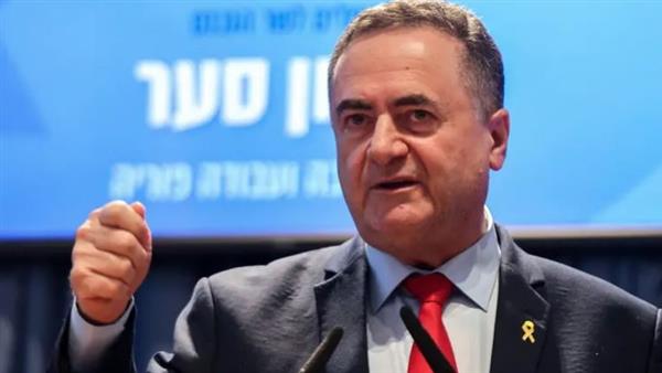 <strong>وزير الدفاع الإسرائيلي، يسرائيل كاتس</strong>