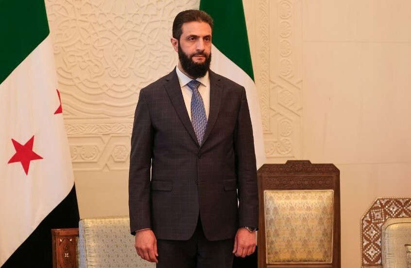 <strong>الرئيس السوري أحمد الشرع</strong>