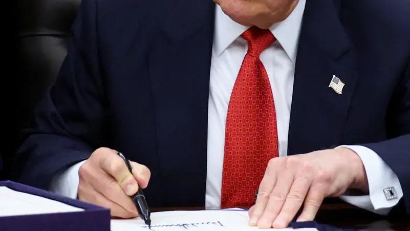 <strong>الرئيس الأمريكي دونالد ترامب</strong>