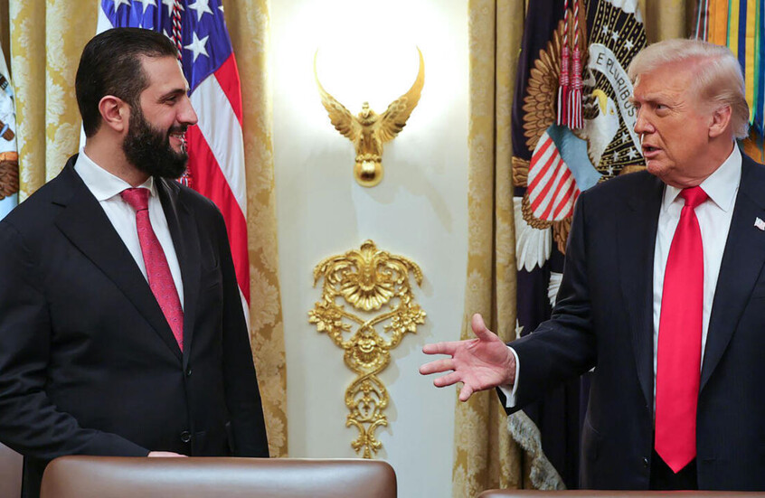 <strong>ترامب والشرع</strong>