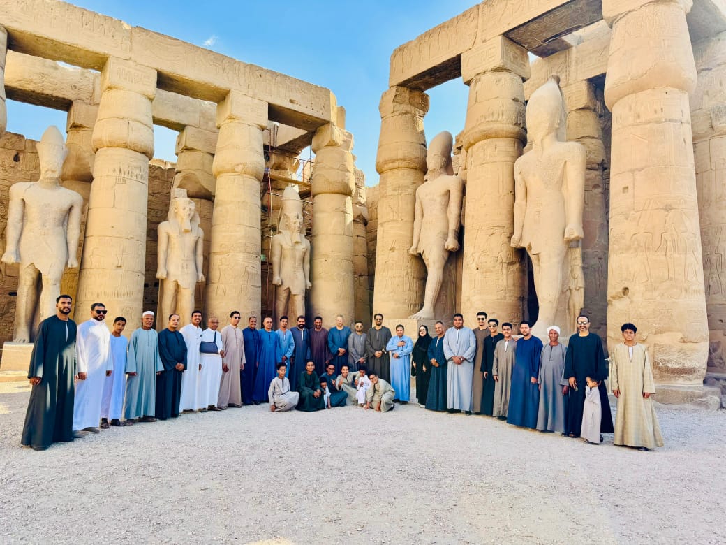 &nbsp;مبادرة زيارة معبد الأقصر تتحول لرسالة رفض للإساءة للزي الصعيد
