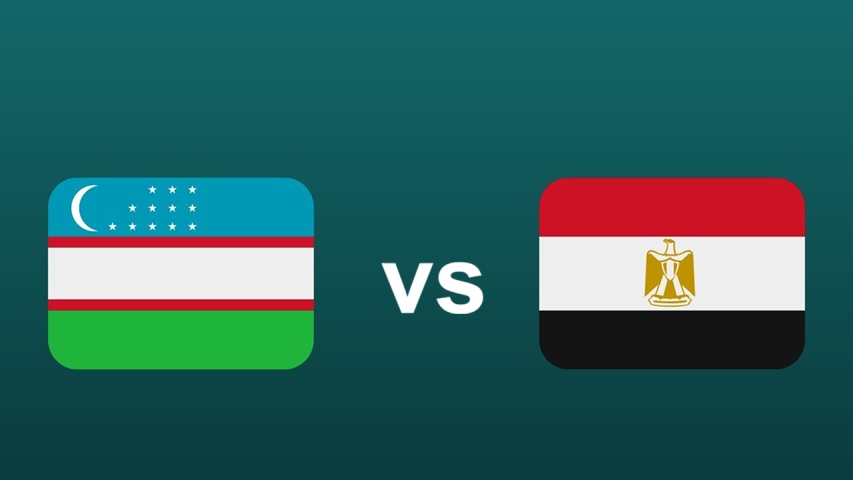 Egypt vs Uzbekistan live