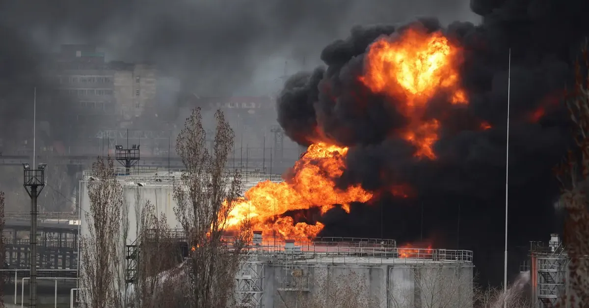 <strong>حريق في ريازان الروسية</strong>