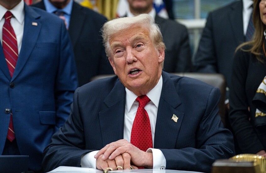 <strong>الرئيس الأمريكي دونالد ترامب</strong>