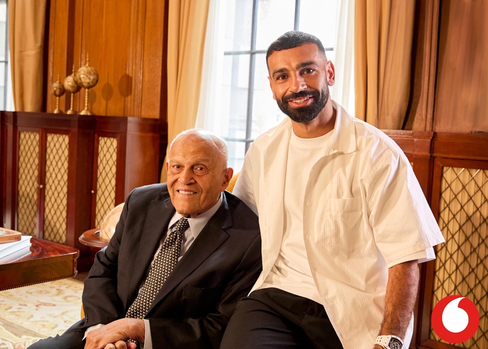 <strong>لقاء مجدي يعقوب ومحمد صلاح</strong>