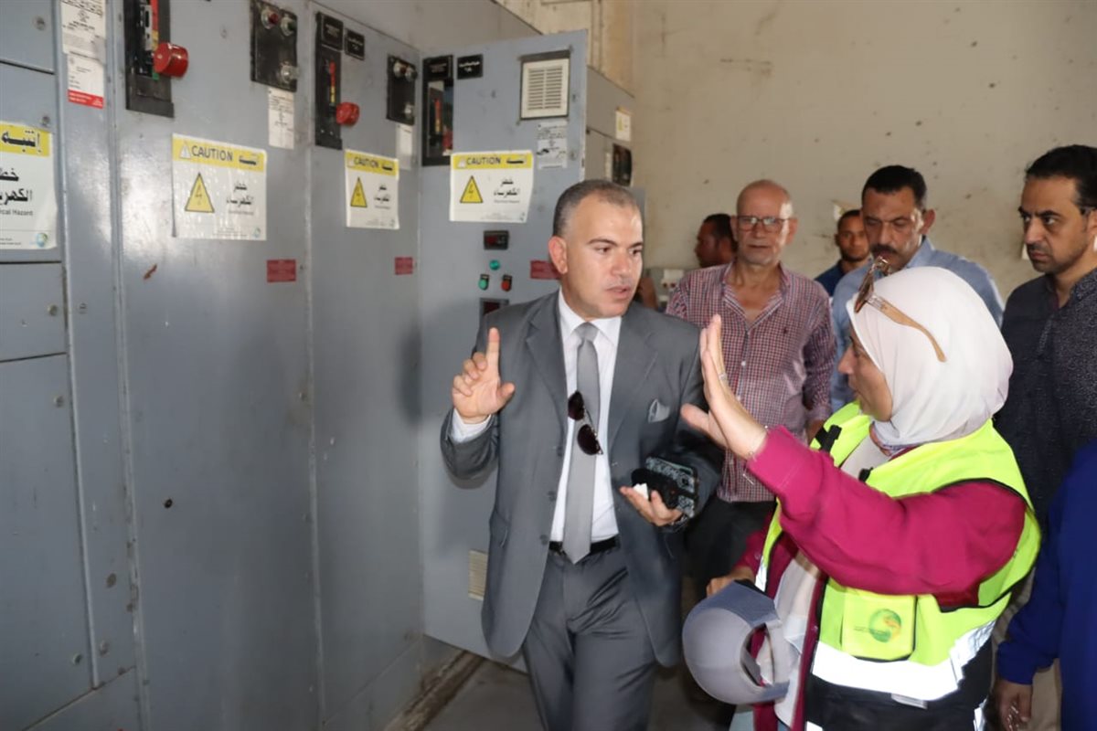 رئيس مياه الفيوم محطة معالجة الصرف الصحي بقحافة طاقتها الأنتاجية 120 ألف متر مكعب يوميًا