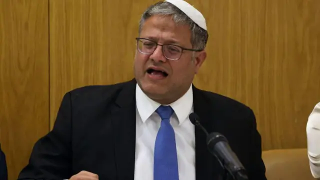 <strong>وزير الأمن القومي الإسرائيلي، إيتمار بن غفير</strong>