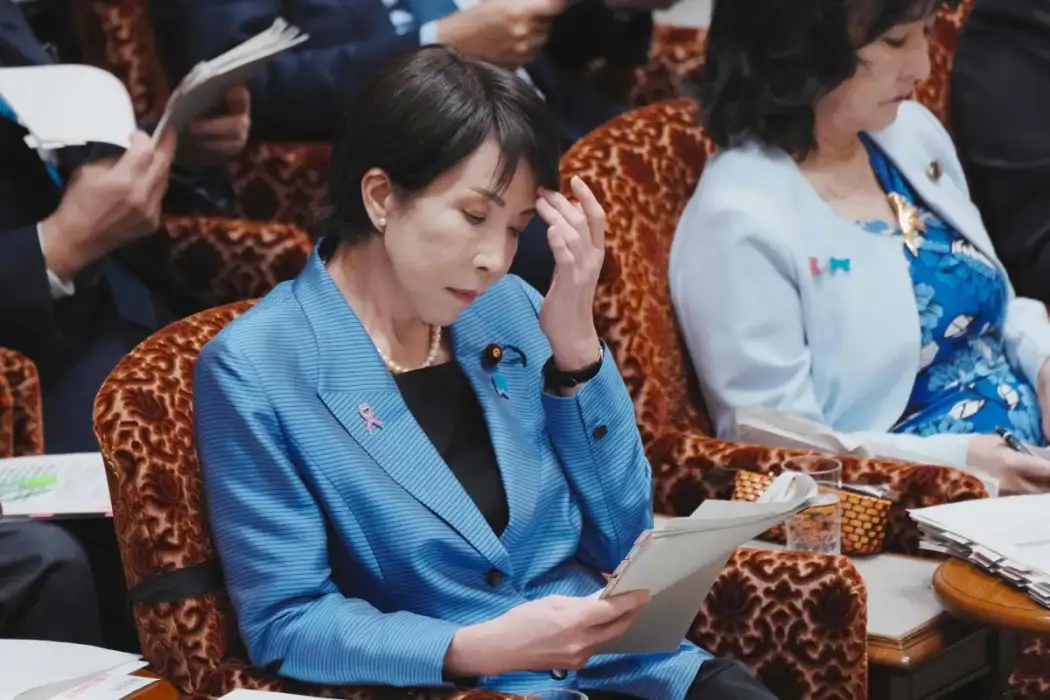 <strong>رئيسة وزراء اليابان، ساناي تاكايتشي</strong>