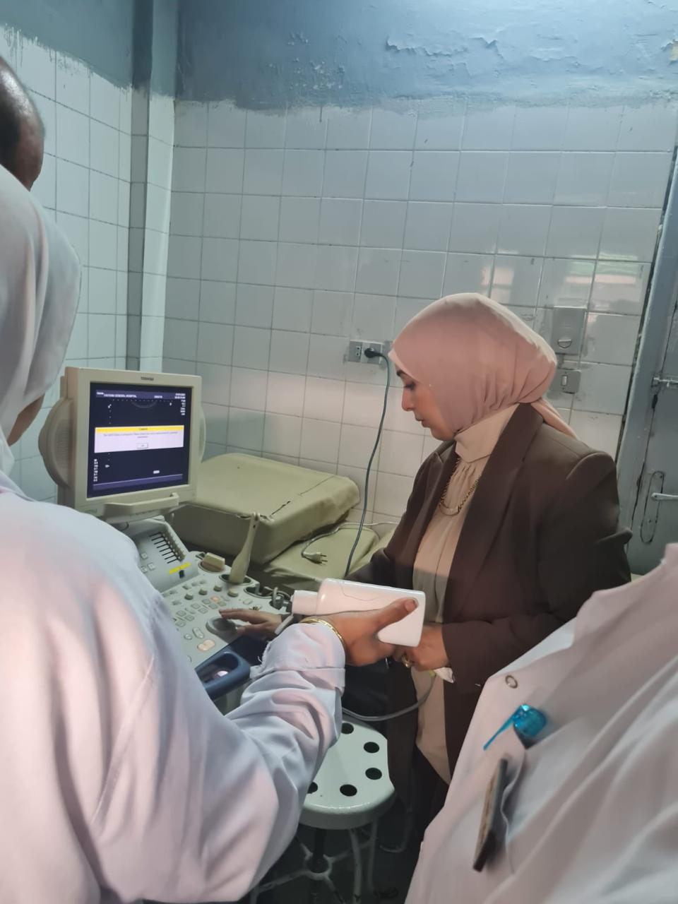 مرور مفاجئ لوكيل وزارة الصحة بالفيوم على مستشفى الفيوم العام