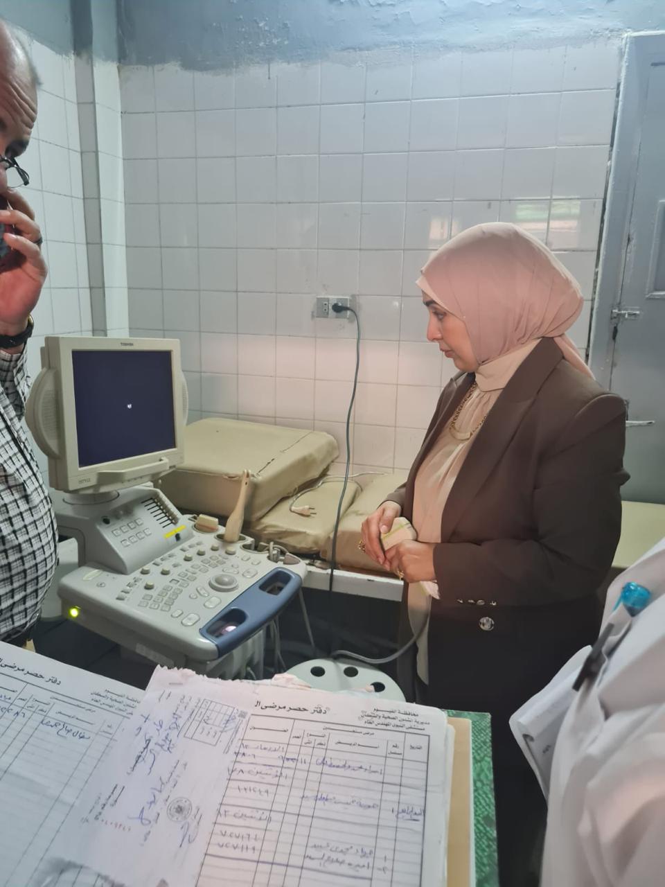 مرور مفاجئ لوكيل وزارة الصحة بالفيوم على مستشفى الفيوم العام