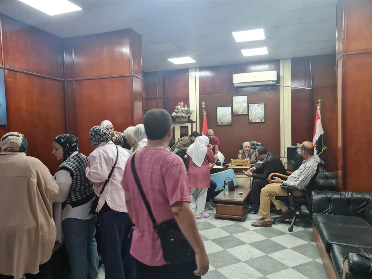 مرور مفاجئ لوكيل وزارة الصحة بالفيوم على مستشفى الفيوم العام